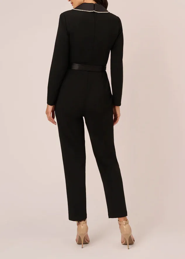 Adrianna Papell AP1E210678 Long Sleeve Formal Jumpsuit