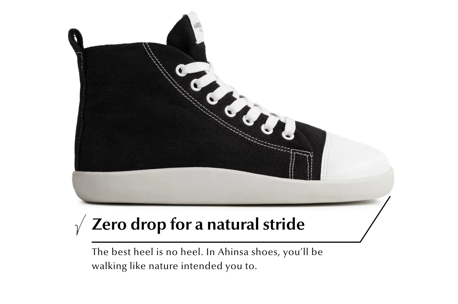 Ahinsa Street Hemp High-top Sneakers