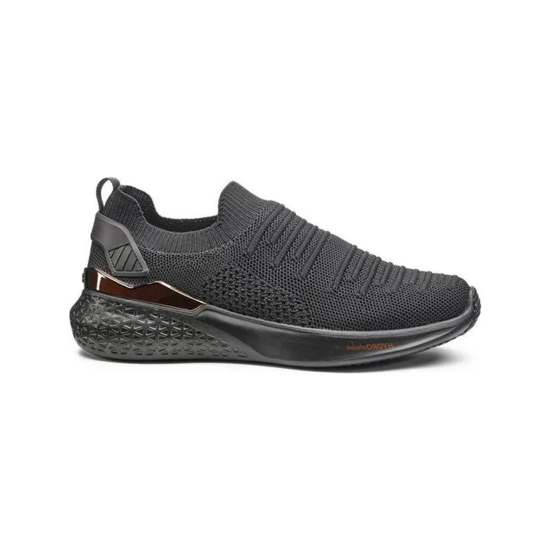 Ara Women's Monroe Slip-On Weather-Resistant Sneaker Black