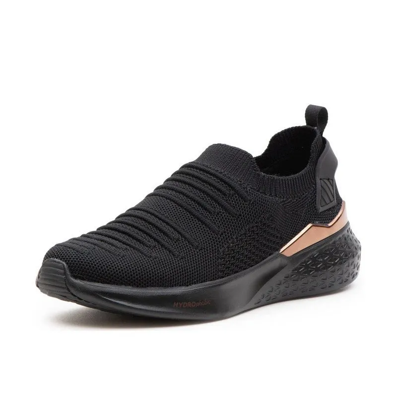 Ara Women's Monroe Slip-On Weather-Resistant Sneaker Black