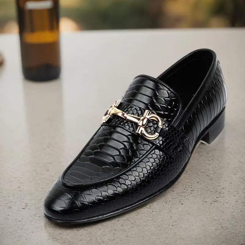 Buckle Formal Leather Shoes