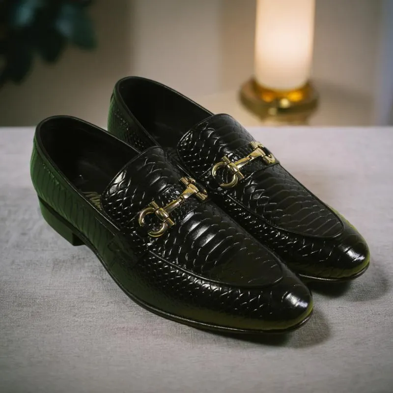Buckle Formal Leather Shoes