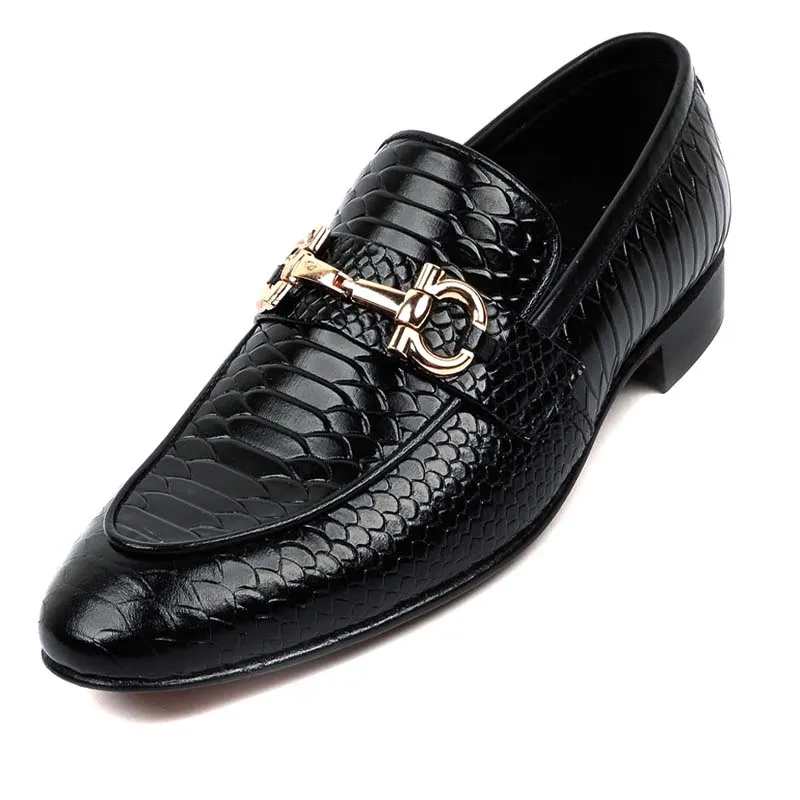 Buckle Formal Leather Shoes