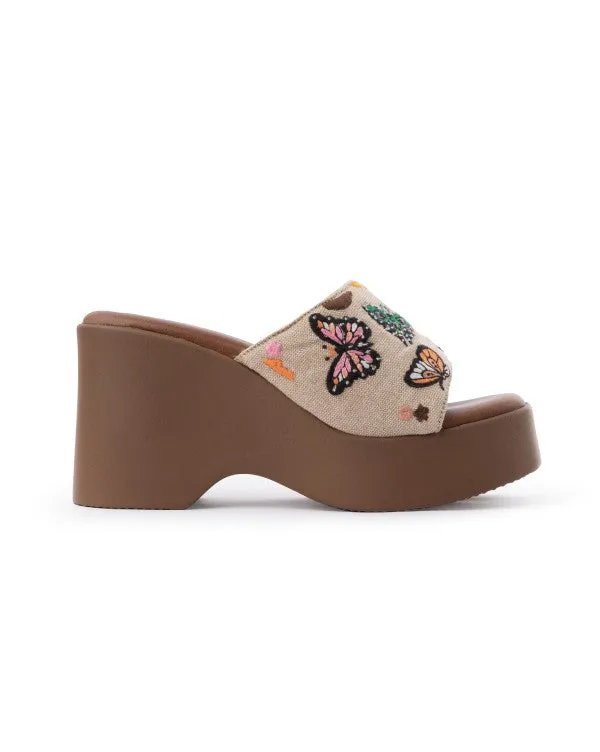 Butterfly Brownie : Wedges