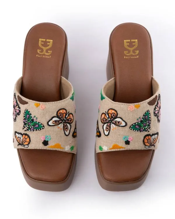 Butterfly Brownie : Wedges
