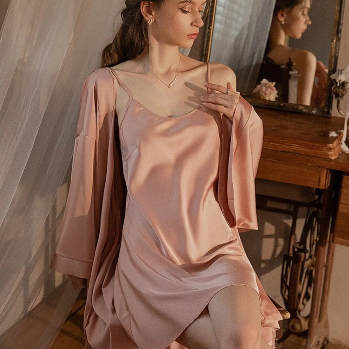 Celia satin slip