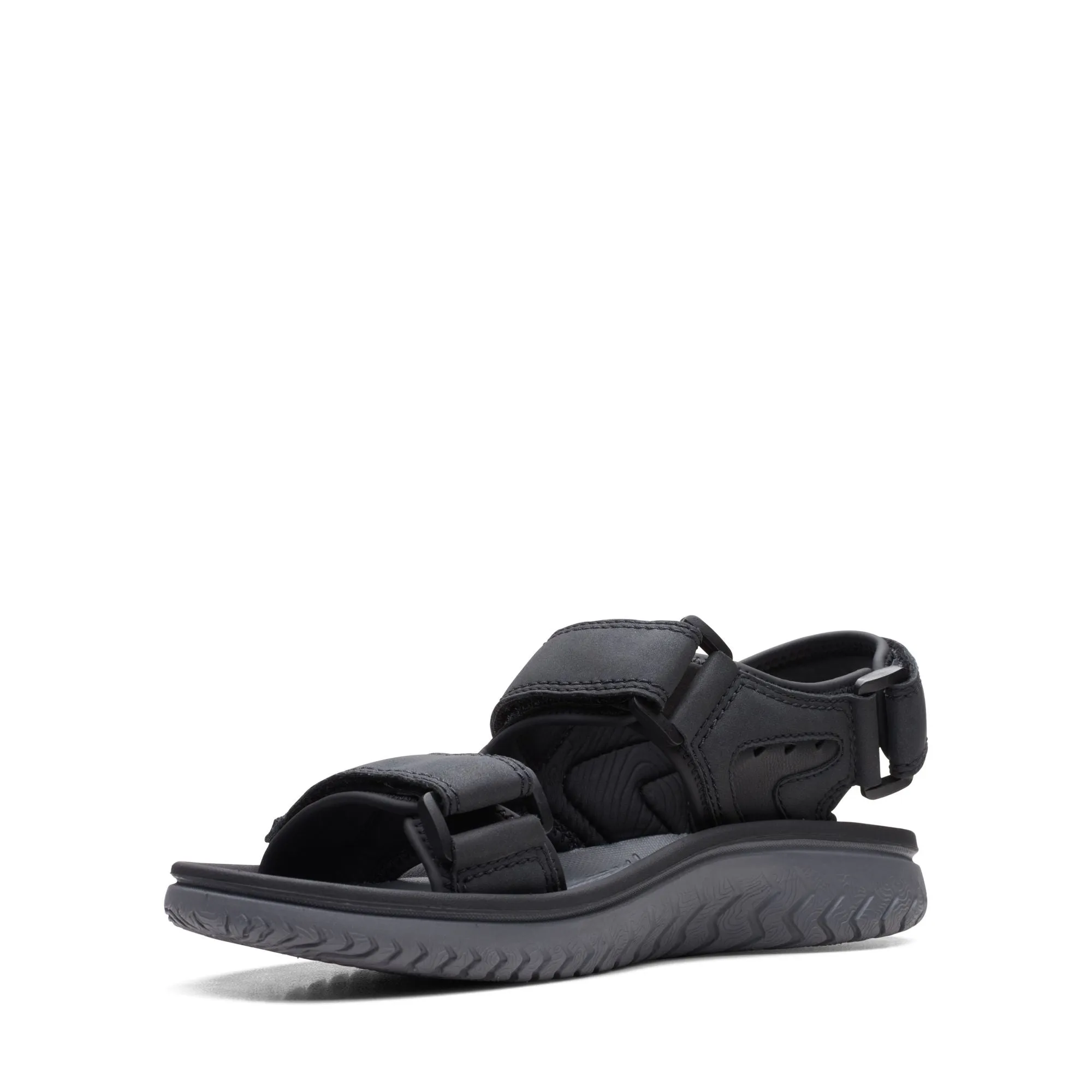 Clarks Originals Wesley Bay Men’s Black Leather 26165205