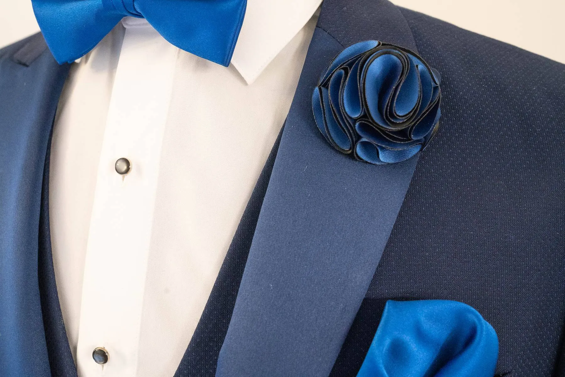 Cobalt Blue Tuxedo Rental