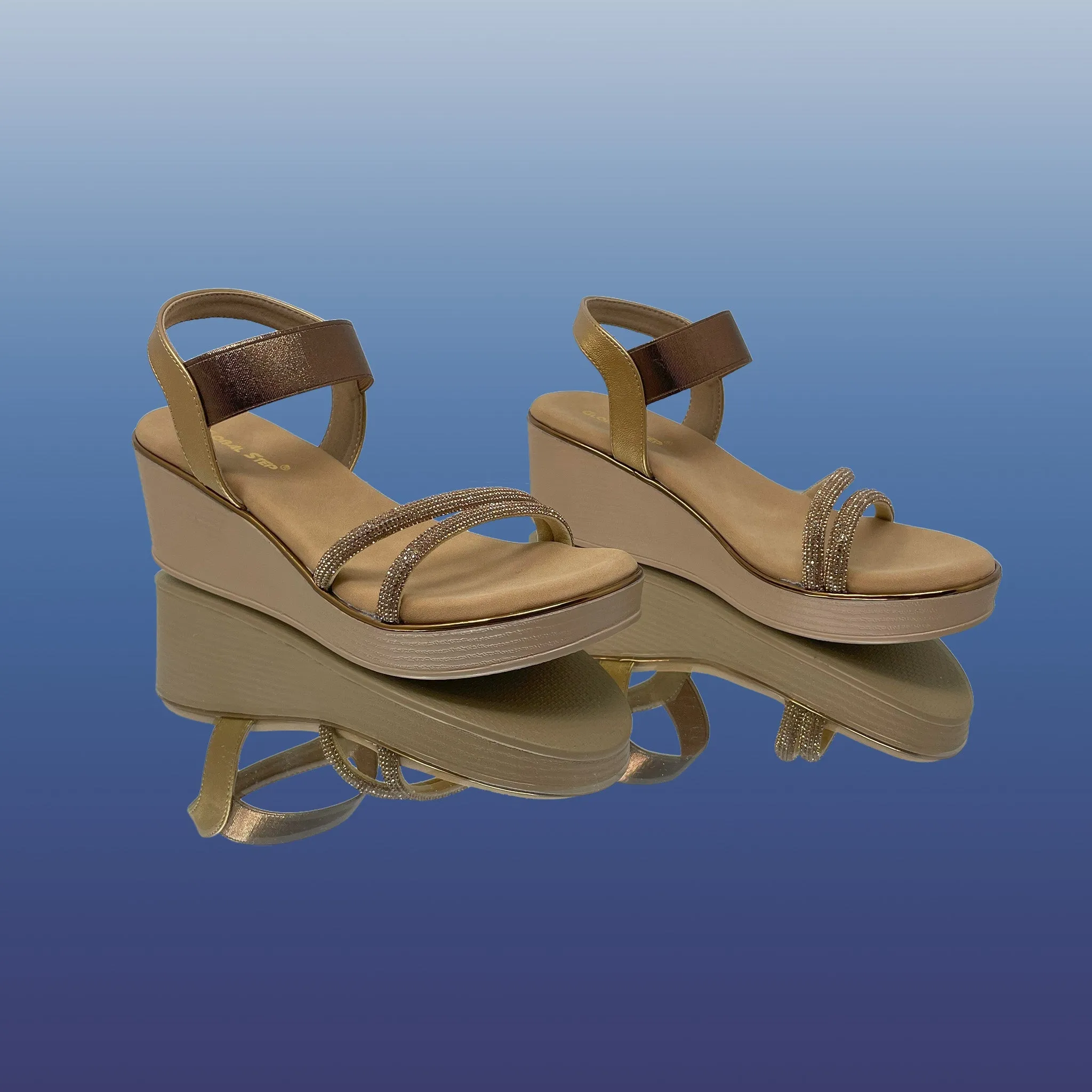 DazzleDiva antique wedges