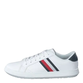 Essential Leather Wht/midn
