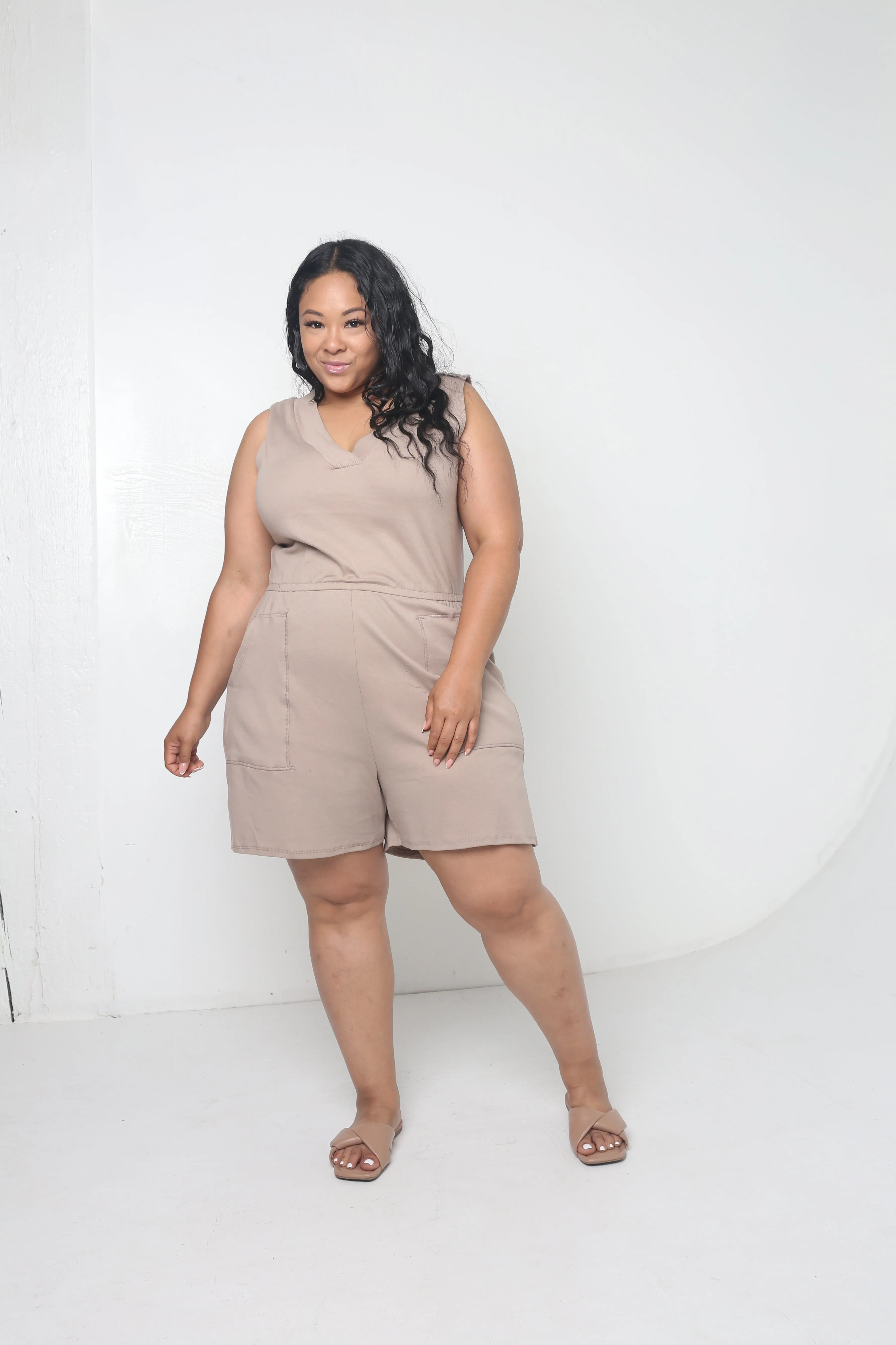 Essential Romper | Mocha