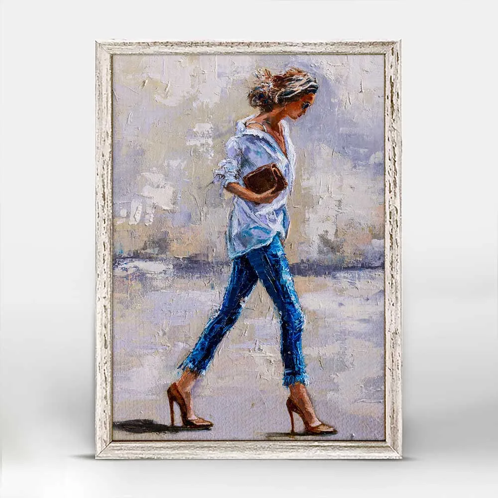 Figurative - Going Places Mini Framed Canvas