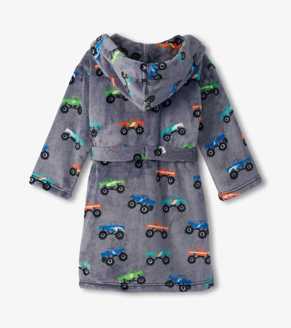 Hatley Monster Trucks Dressing Gown F24mtk225