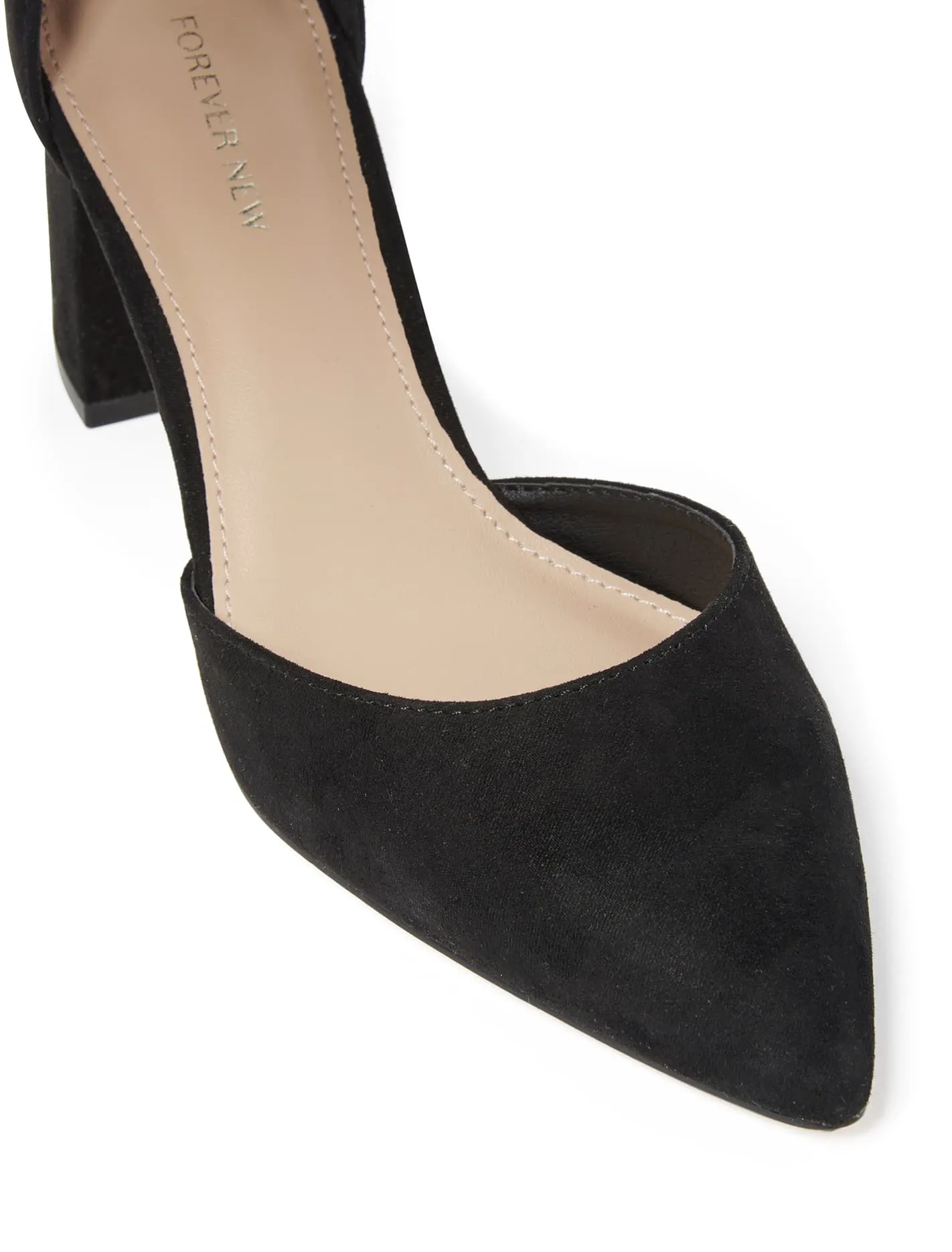 Jessica 2 Part Mid Block Heels