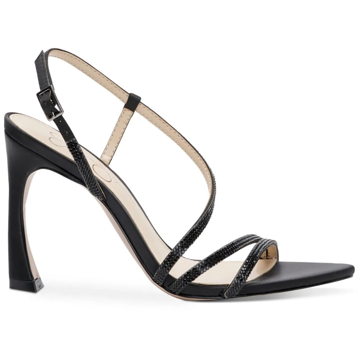 Jessica Simpson Womens Pyine Satin Heels