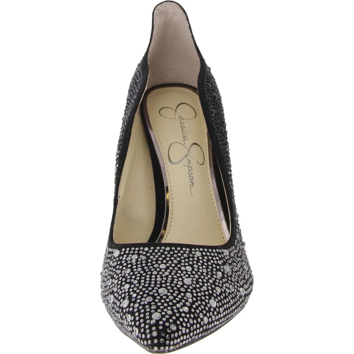 Jessica Simpson Womens Wayva Rhinestone Heels