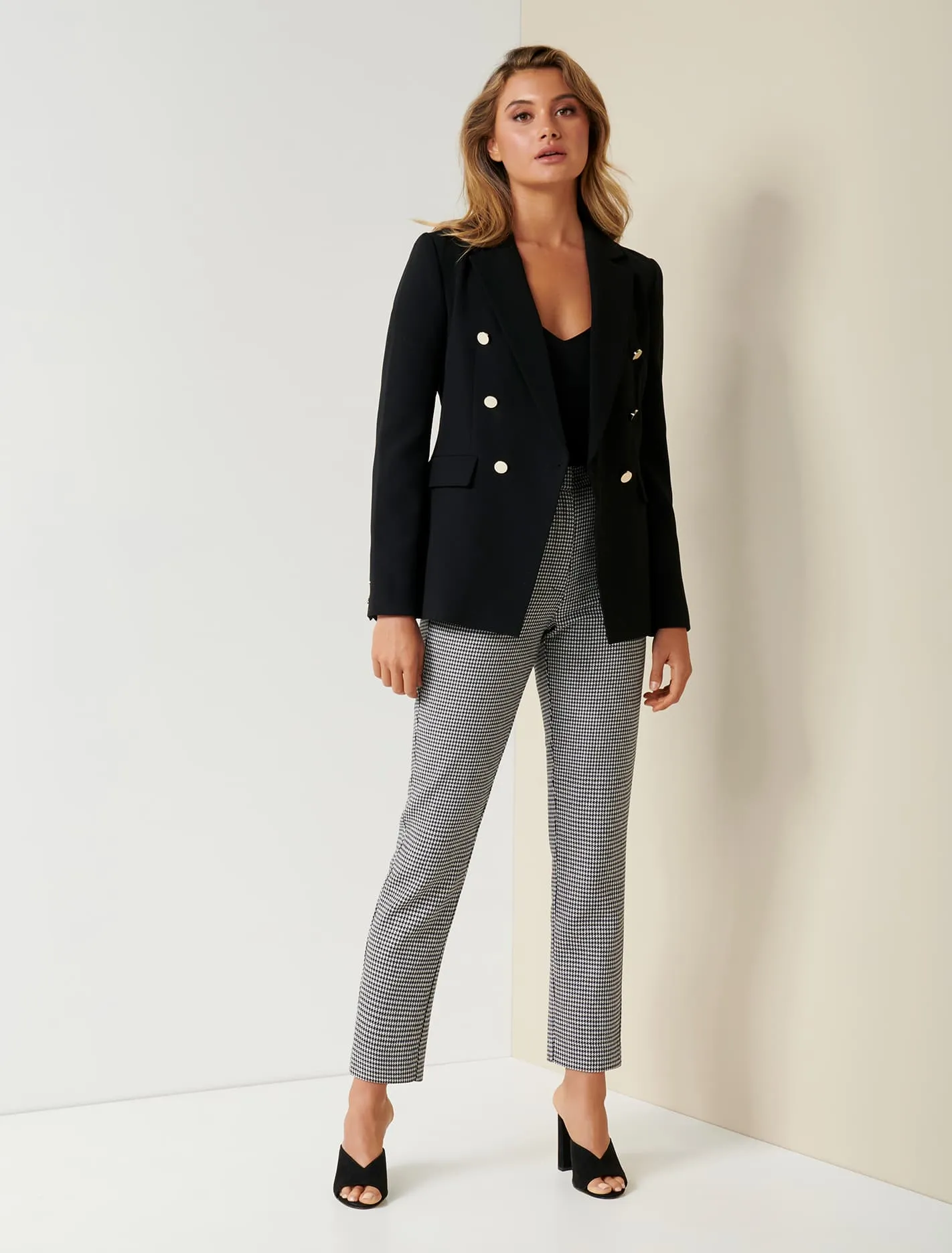 Lily Button Blazer