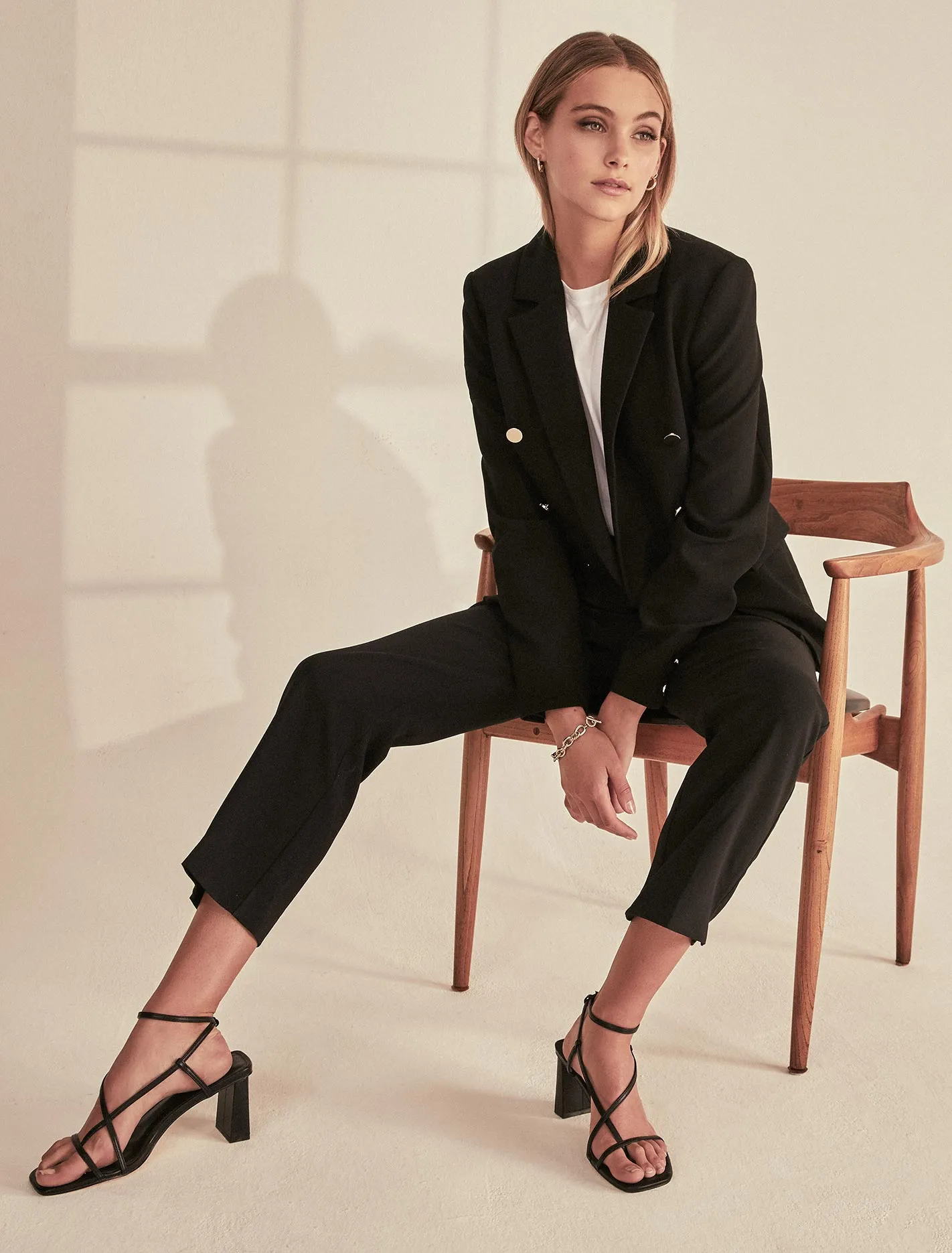 Lily Button Blazer