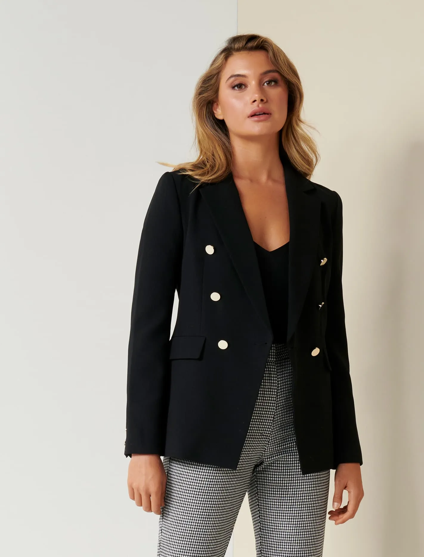 Lily Button Blazer