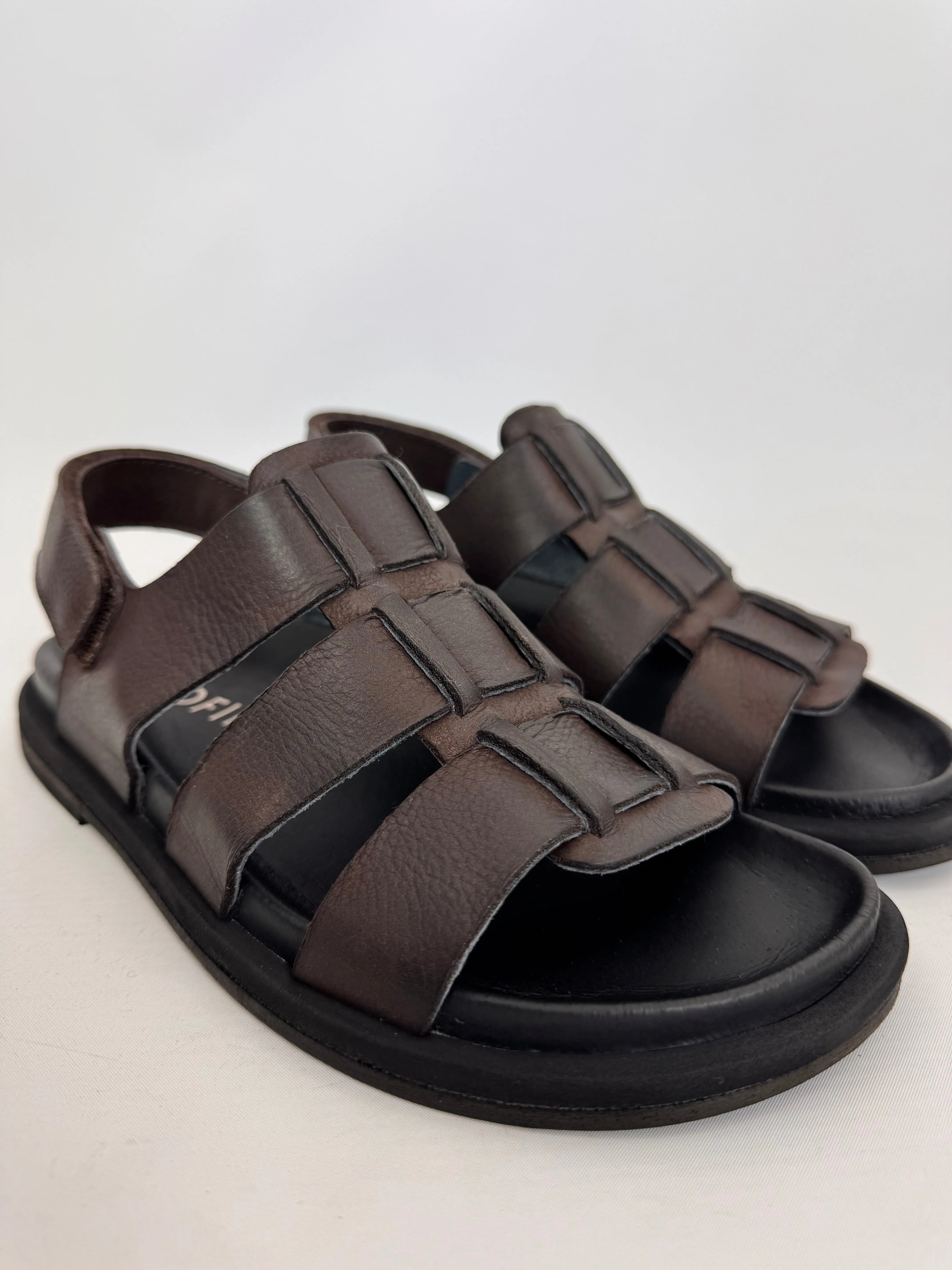 Lofina 7182 Sandals Chocolate
