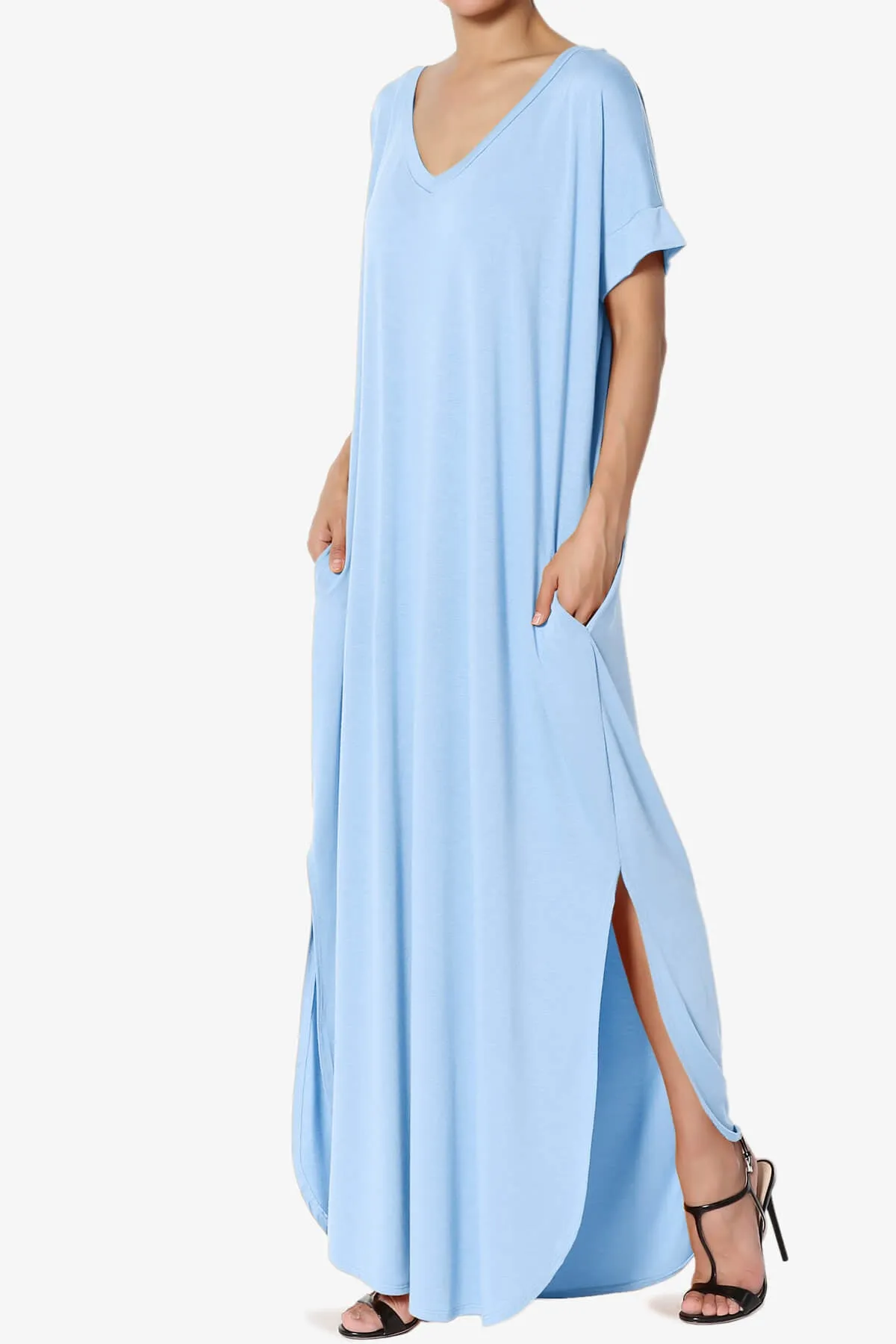 Lunar Pocket T-Shirt Maxi Dress PLUS