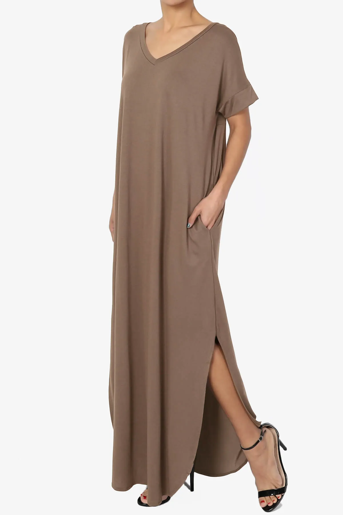 Lunar Pocket T-Shirt Maxi Dress PLUS
