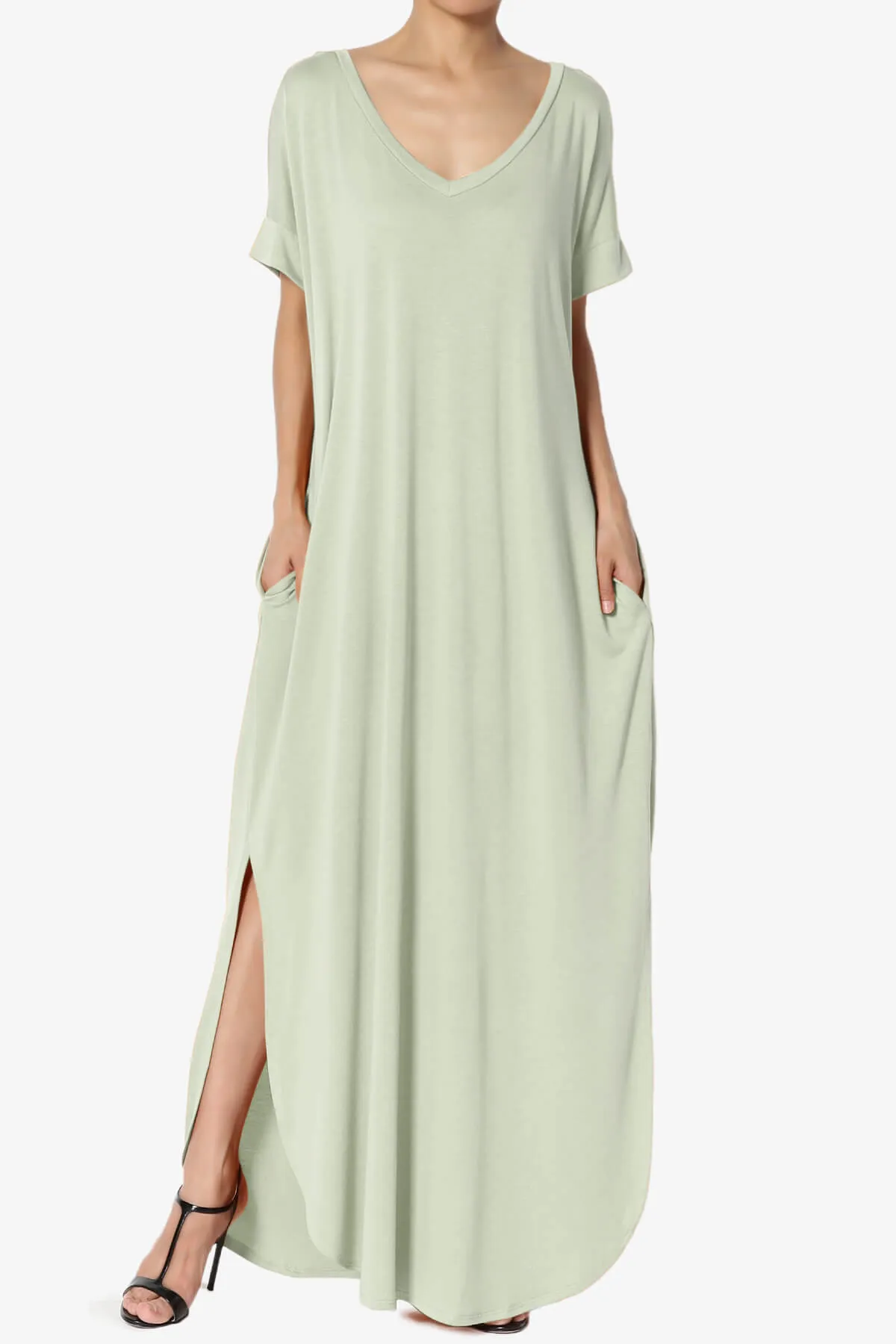 Lunar Pocket T-Shirt Maxi Dress PLUS