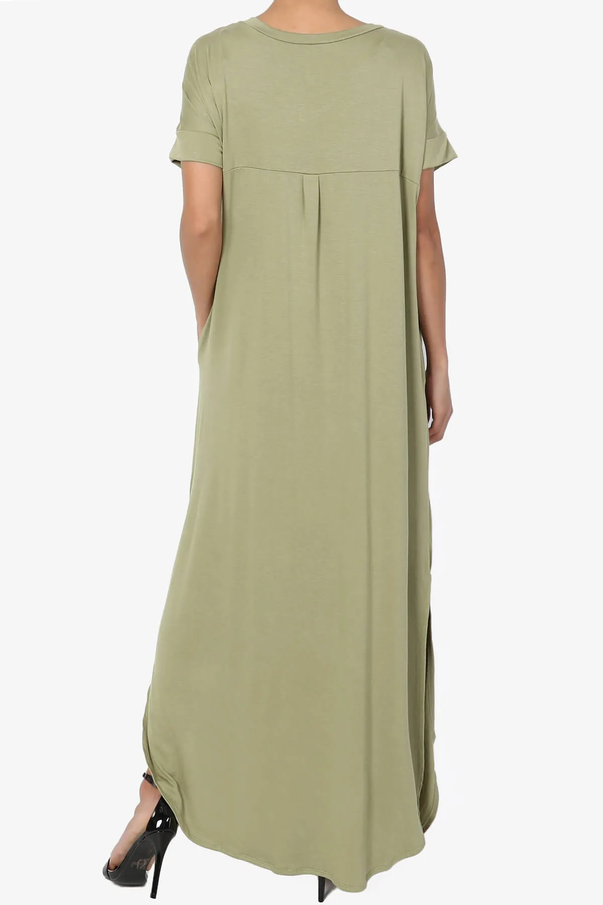 Lunar Pocket T-Shirt Maxi Dress PLUS
