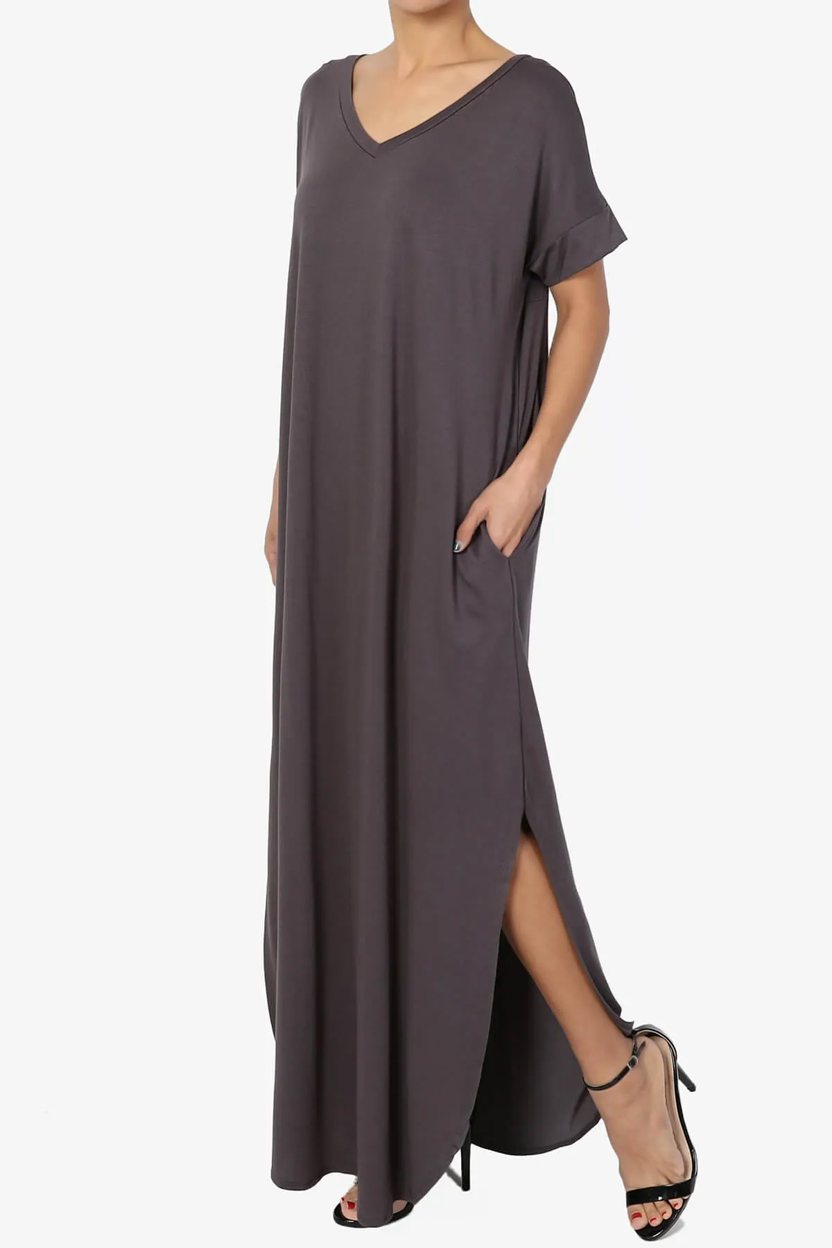 Lunar Pocket T-Shirt Maxi Dress PLUS