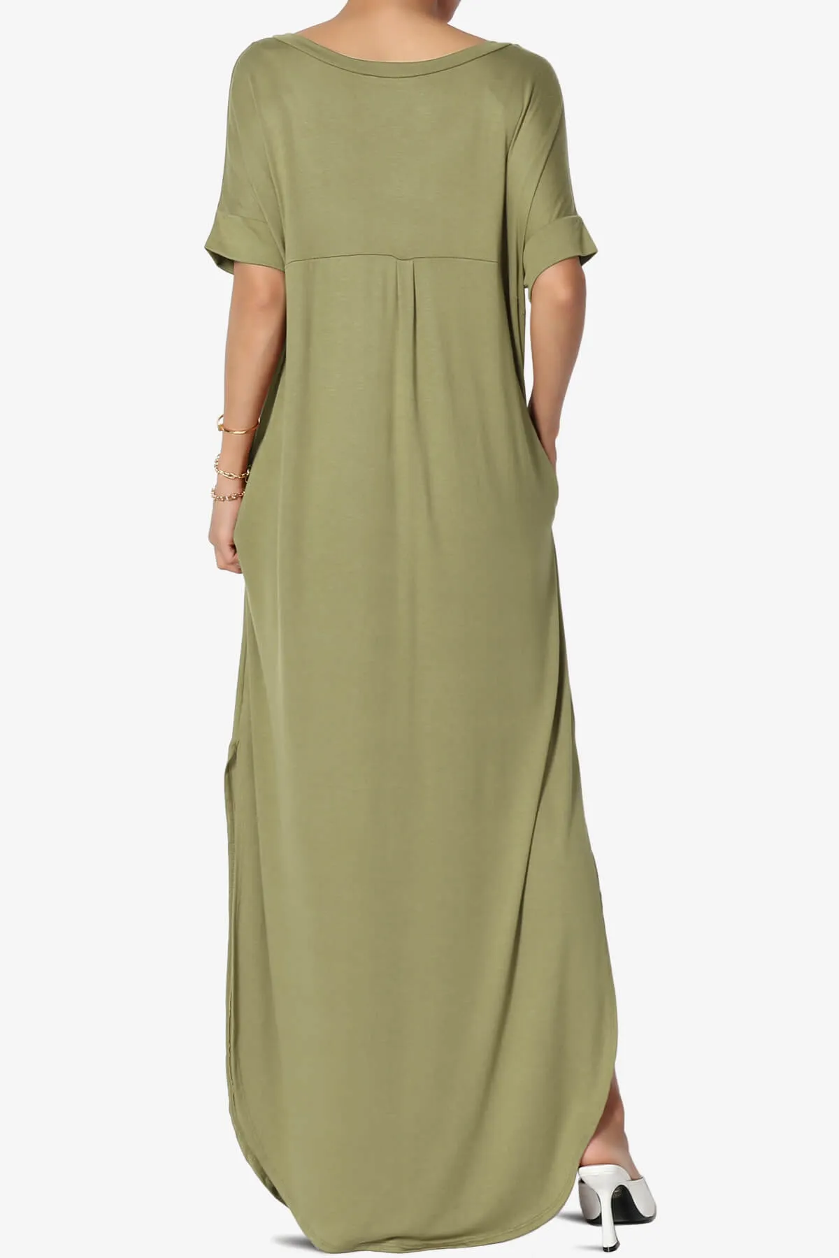 Lunar Pocket T-Shirt Maxi Dress PLUS