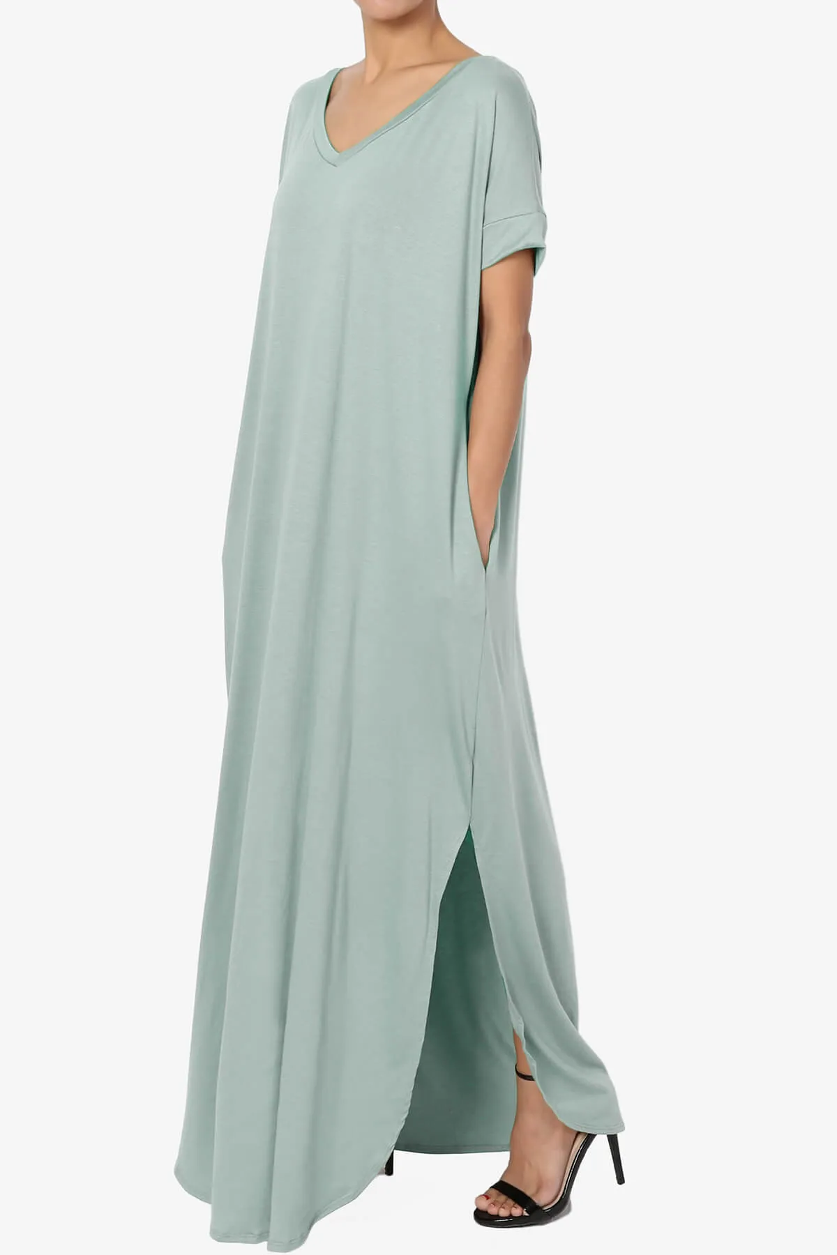 Lunar Pocket T-Shirt Maxi Dress PLUS