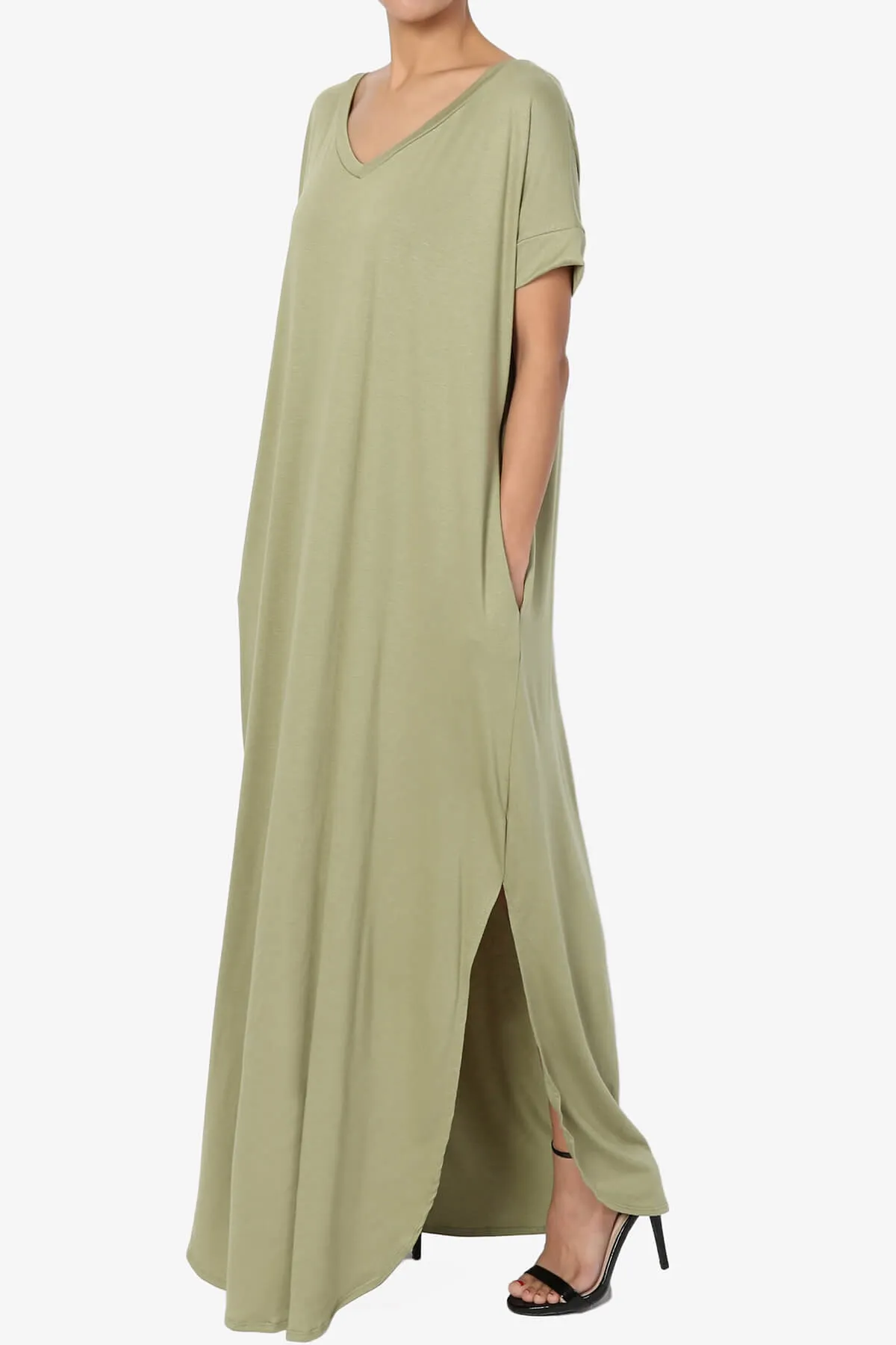 Lunar Pocket T-Shirt Maxi Dress PLUS