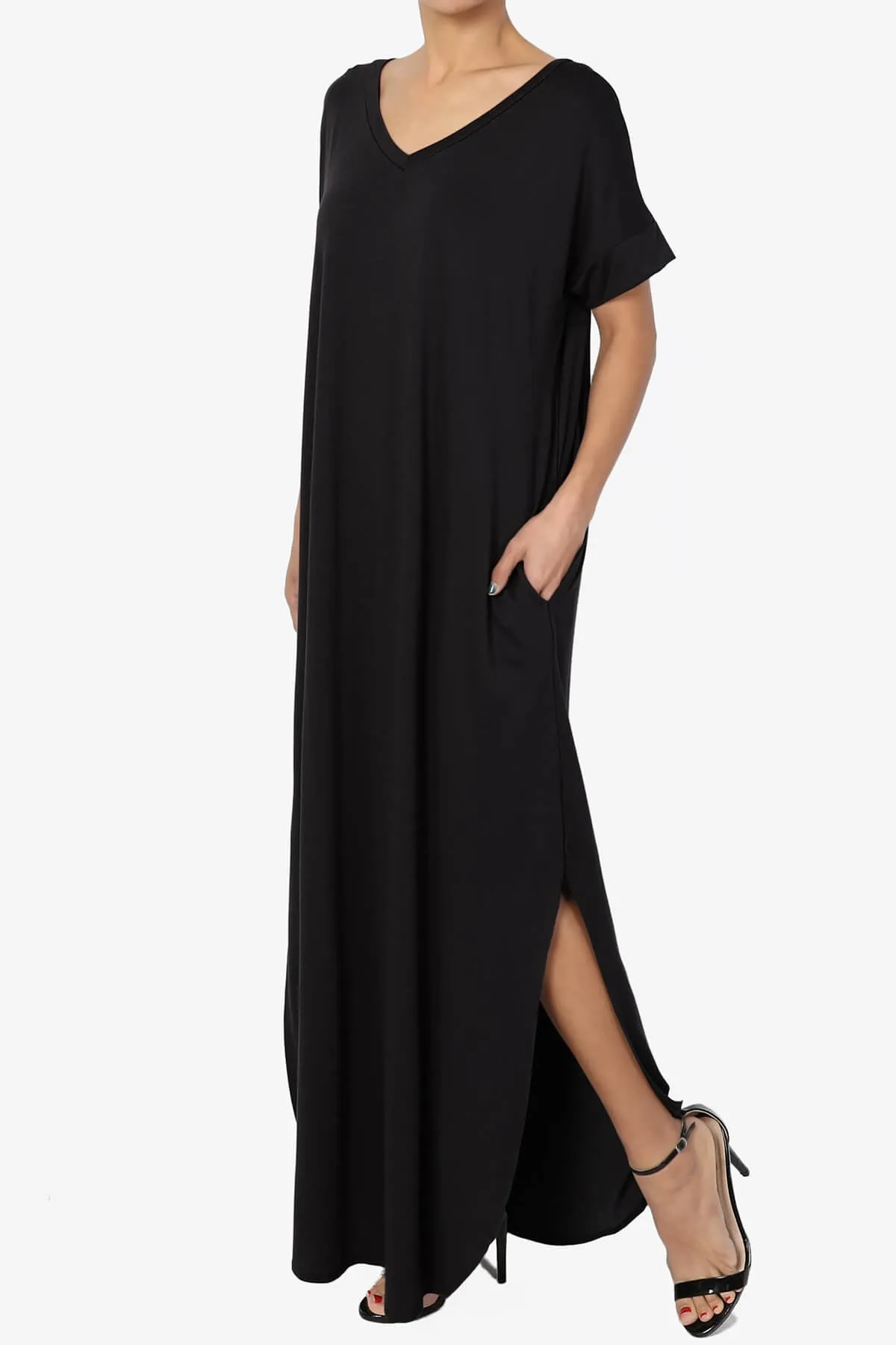 Lunar Pocket T-Shirt Maxi Dress PLUS