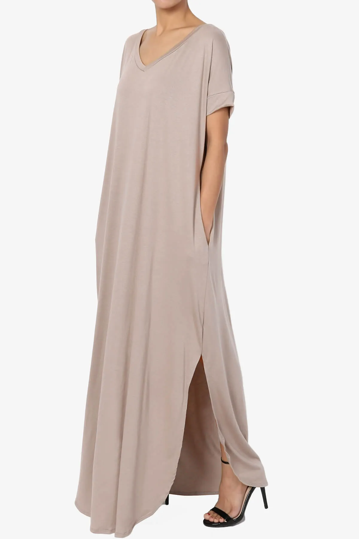 Lunar Pocket T-Shirt Maxi Dress PLUS