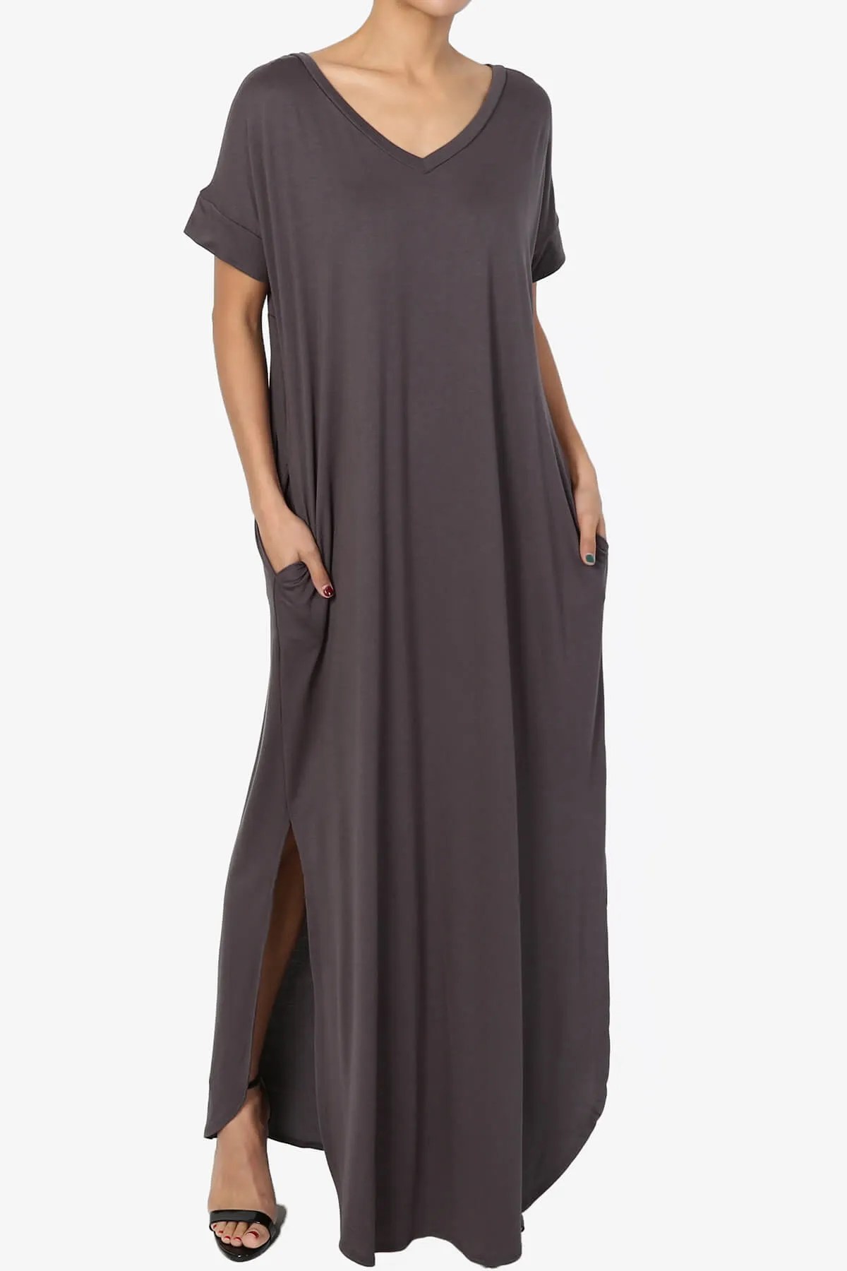 Lunar Pocket T-Shirt Maxi Dress PLUS