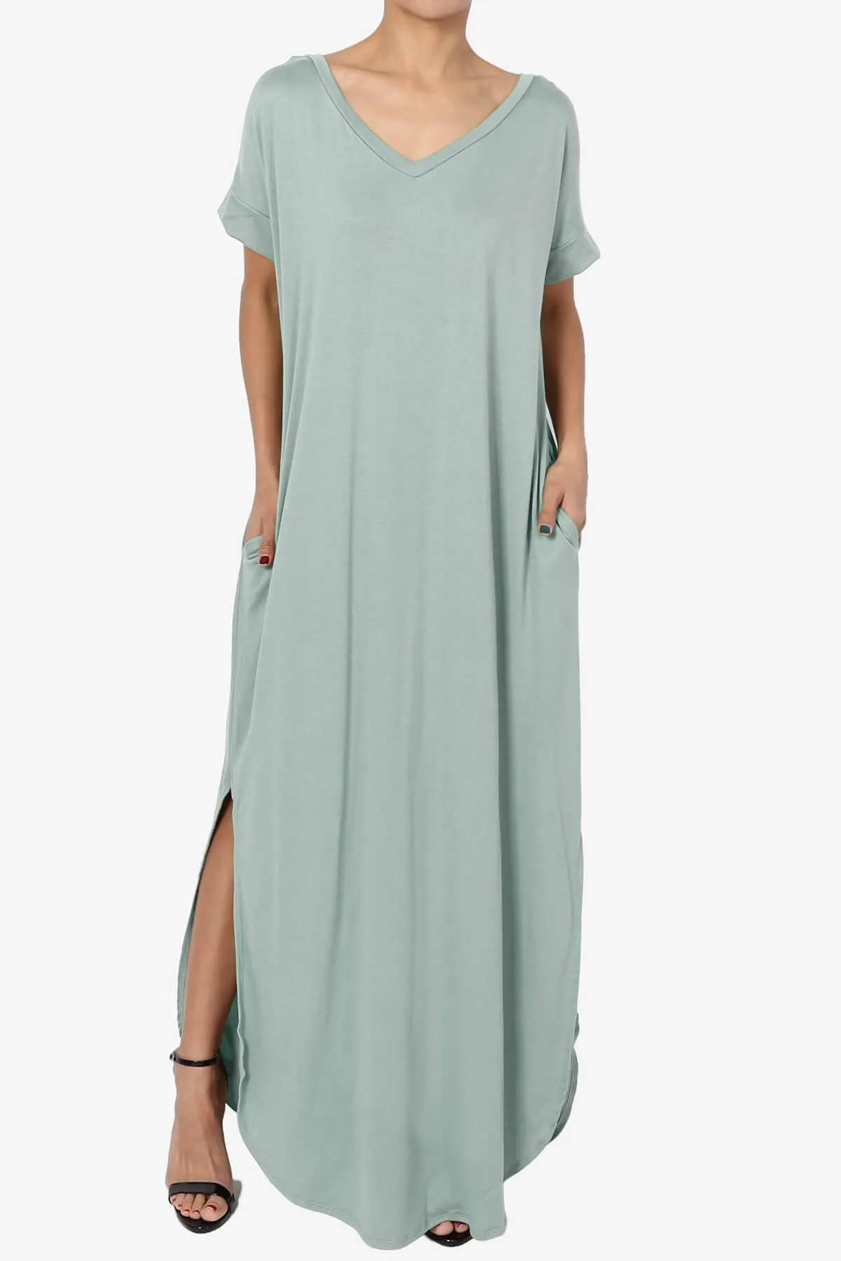 Lunar Pocket T-Shirt Maxi Dress PLUS