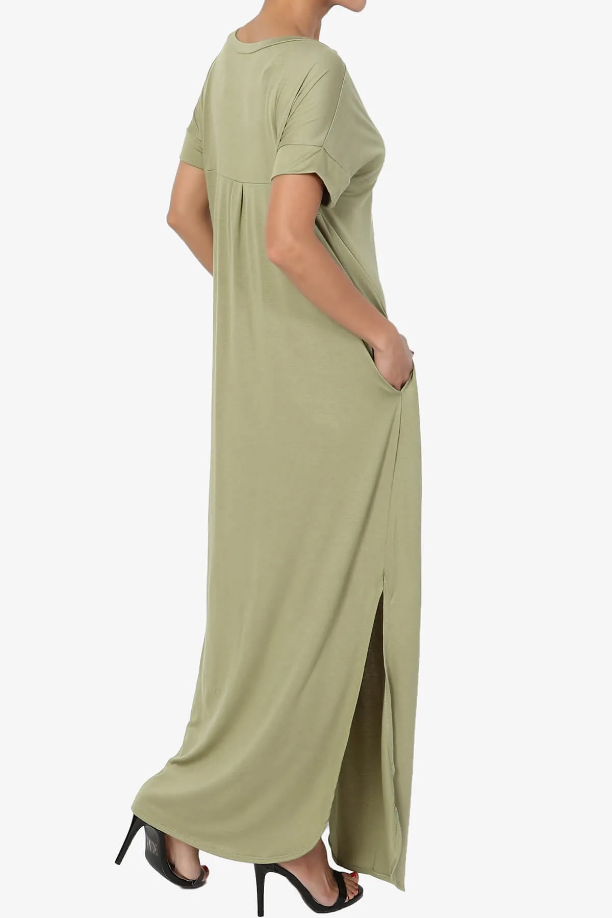 Lunar Pocket T-Shirt Maxi Dress PLUS