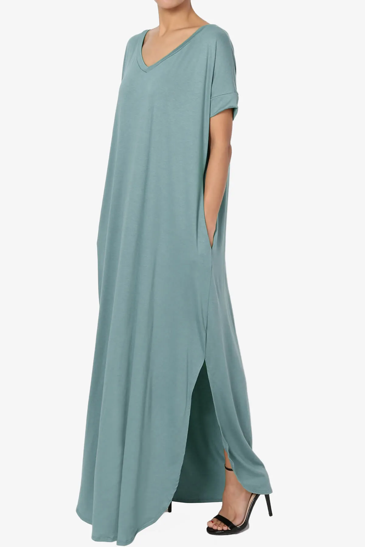 Lunar Pocket T-Shirt Maxi Dress PLUS