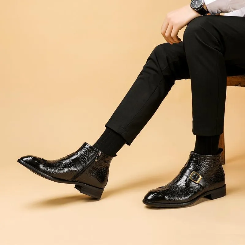 Men's British Style Formal Leather Shoes