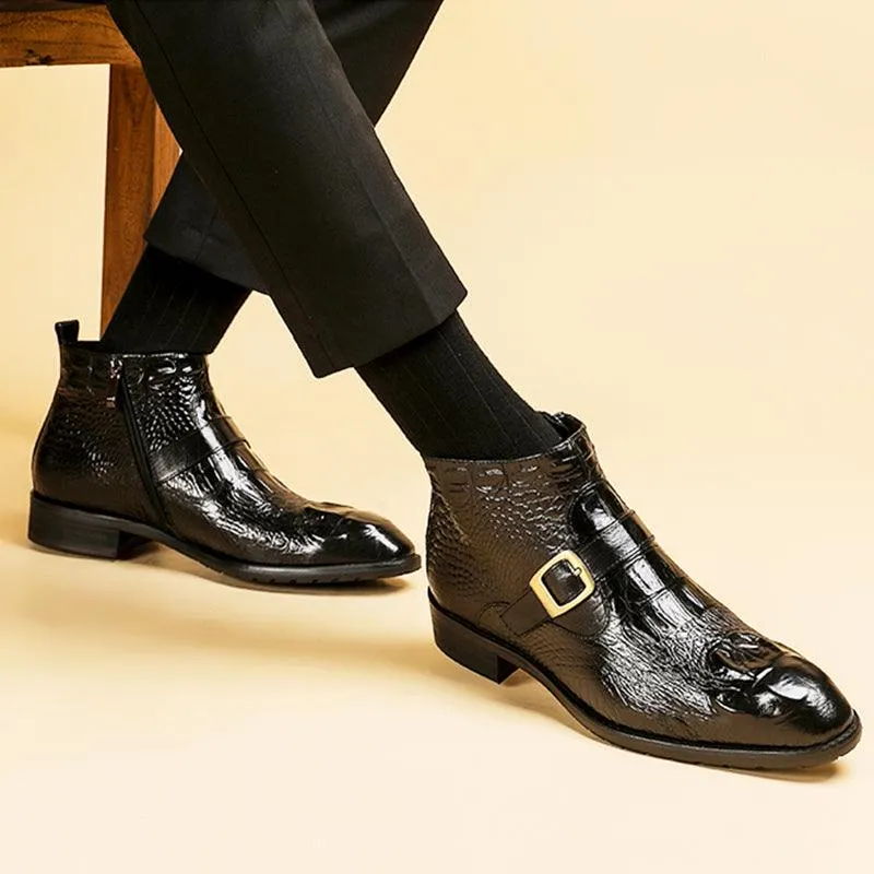 Men's British Style Formal Leather Shoes