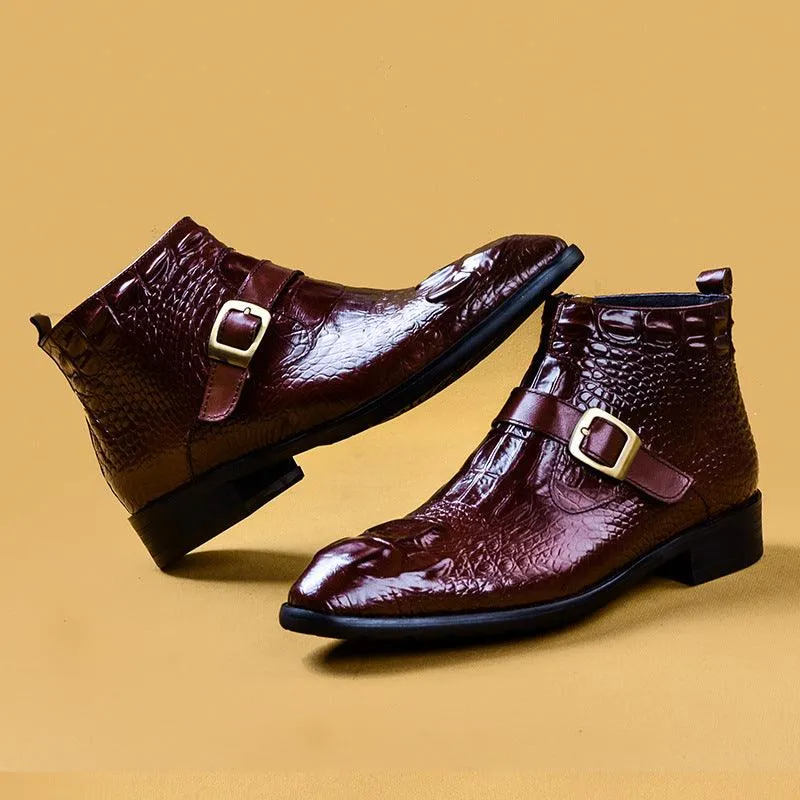Men's British Style Formal Leather Shoes