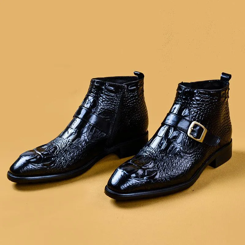 Men's British Style Formal Leather Shoes
