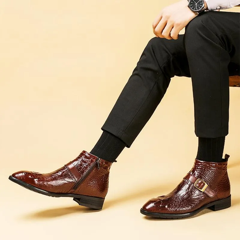 Men's British Style Formal Leather Shoes