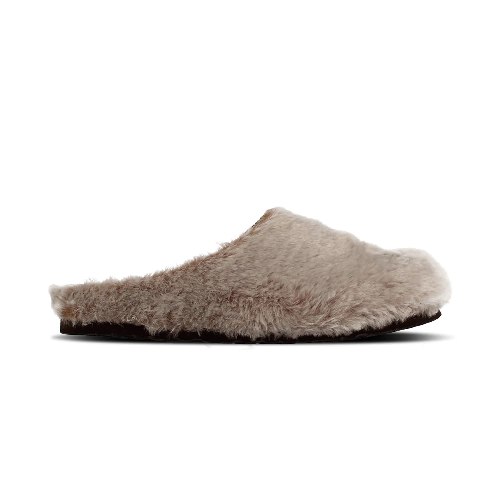 Molly Fur Silver Slip On
