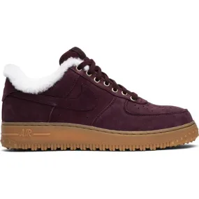 Nike Air Force 1 Premium Winter 'Burgundy Crush', purple/burgundy/multicolor