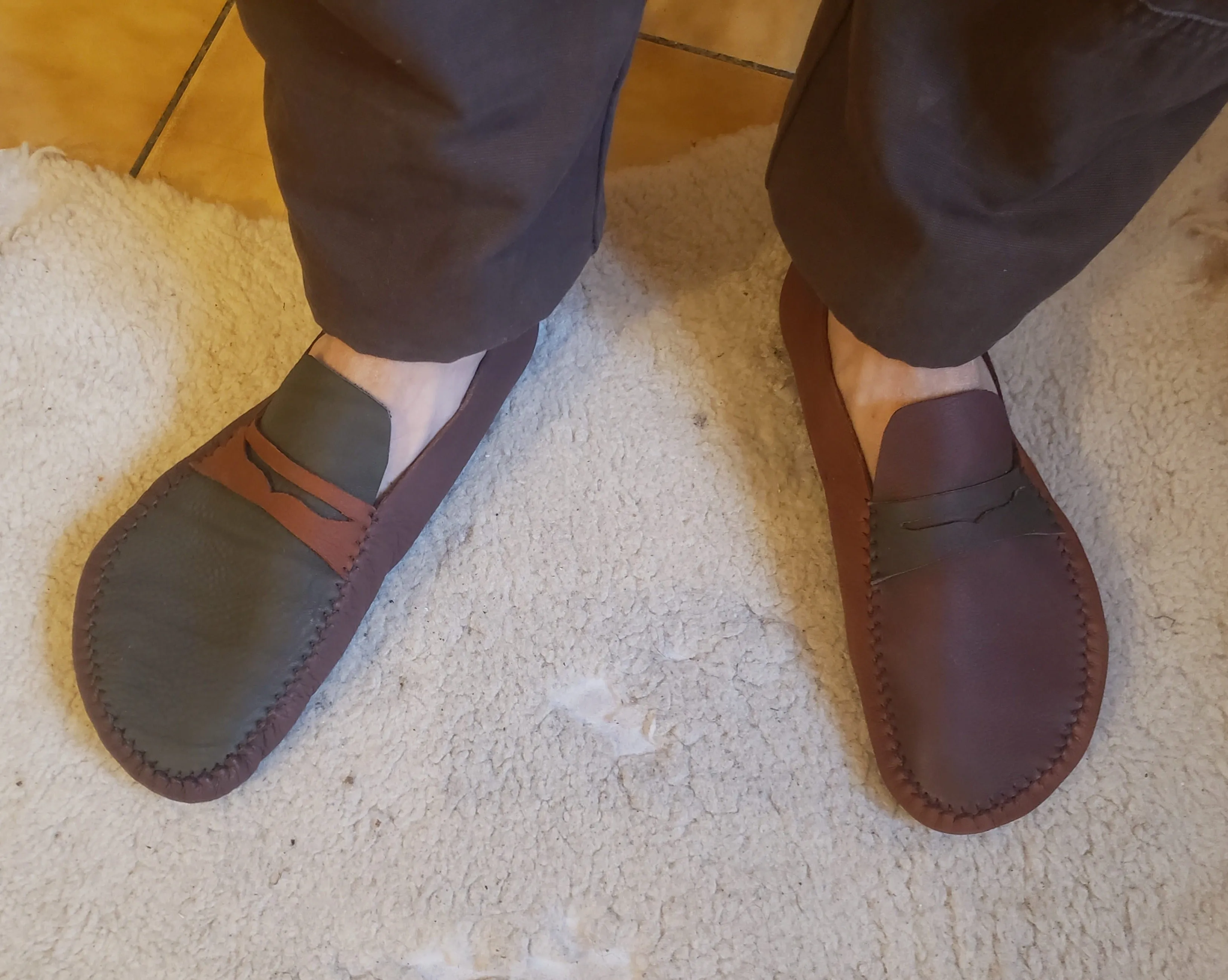 "Oxford" Moccasins / Custom-Made Barefoot-Shoes