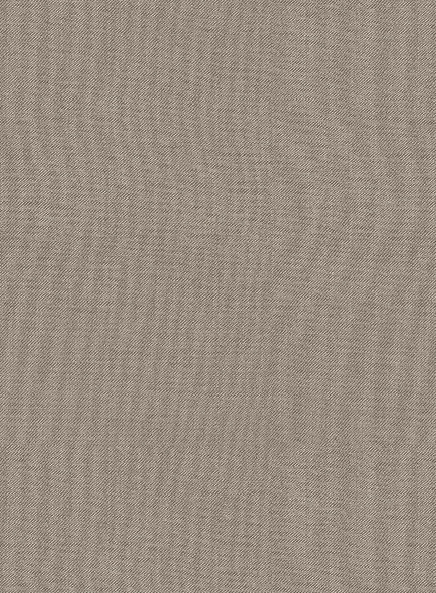 Scabal Boston Khaki Wool Suit
