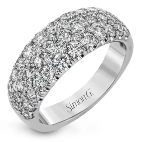 Simon G Jewelry White Gold Diamond RIng