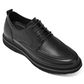 This item only ships to the United States - 6 CM/2.36 Inches CMR CHAMARIPA Height Increasing Black Derby Shoes