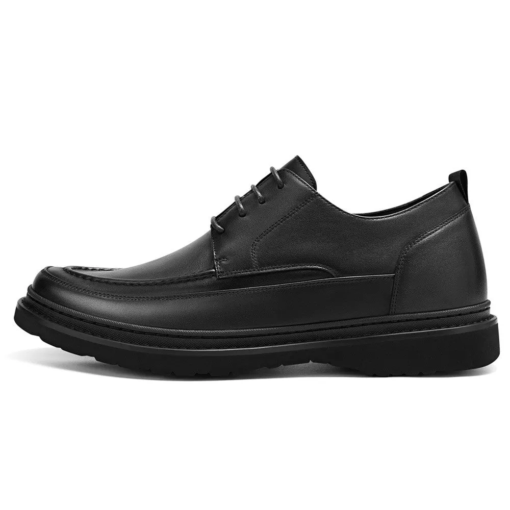 This item only ships to the United States - 6 CM/2.36 Inches CMR CHAMARIPA Height Increasing Black Derby Shoes